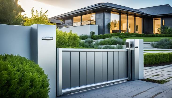 Automated driveway gate